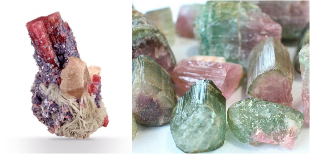 rough tourmaline