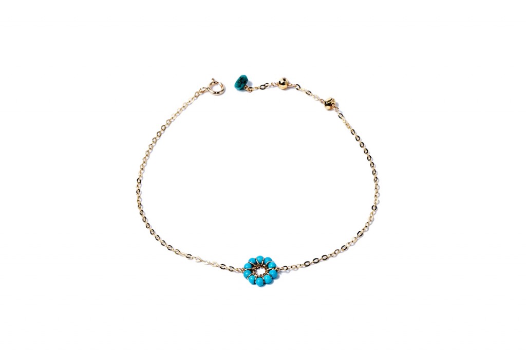 Petite FlowerTurquoise Bracelet