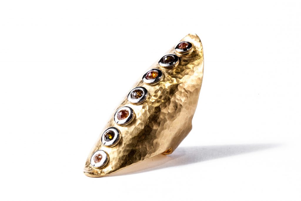 Artsy ring from Gemme Couture jewelry