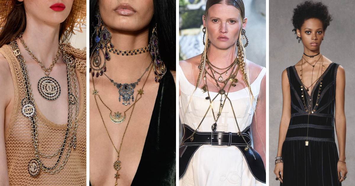 Layering Necklaces, Jewelry Trends