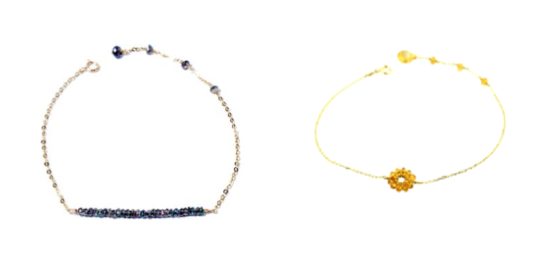 Gemme Couture topaz and citrine bracelets 